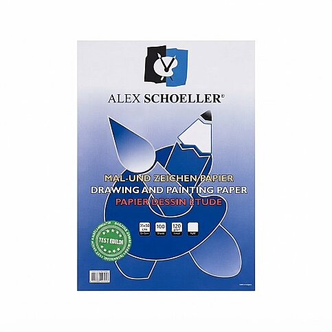 ALEX SCHOELLER ALX-5013 RESİM KAĞIDI 35x50 120gr 100LÜ (120.35) - 1