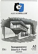 ALEX SCHOELLER ALX-863 ESKİZ BLOĞU DİK A3 50-55gr 30LU (050.03) - ALEX