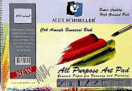 ALEX SCHOELLER ALX-892 SPİRALLİ RESİM DEFTERİ 35x50 15 YAPRAK 200gr (200.35) - ALEX