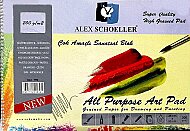 ALEX SCHOELLER ALX-892 SPİRALLİ RESİM DEFTERİ 35x50 15 YAPRAK 200gr (200.35) - ALEX
