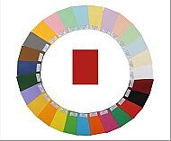 ALEX SCHOELLER ALX-2661 FON KARTONU 25x35 KIRMIZI 160gr (009.61) - ALEX