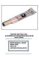 ALEX SCHOELLER ALX-13001 FON KARTONU 50x70 FOSFORLU 10 RENK 120gr (013.001) - ALEX