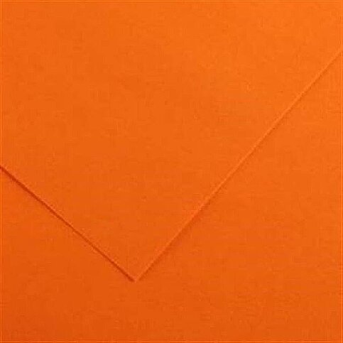 ALEX SCHOELLER ALX-0456 FON KARTONU 50x70 FOSFORLU TURUNCU 160gr (011.56) - 1