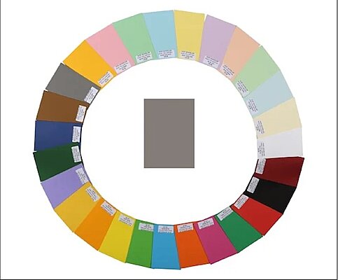 ALEX SCHOELLER ALX-1012 FON KARTONU 50x70 NO:12 GRİ 160gr (012.12) - 1
