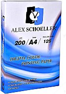 ALEX SCHOELLER ALX-827 GRAMAJLI FOTOKOPİ KAĞIDI A4 200gr 125Lİ (200.00) - ALEX