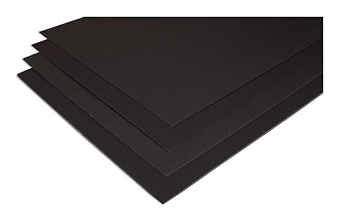 ALEX SCHOELLER ALX-832 KÖPÜKLÜ MAKET KARTONU 3mm 70x100 SİYAH (050.64) - 1