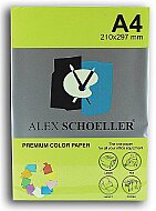ALEX SCHOELLER ALX-721 RENKLİ FOTOKOPİ KAĞIDI A4 75gr FOSFORLU YEŞİL 500LÜ (453.21) - ALEX