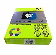 ALEX SCHOELLER ALX-721 RENKLİ FOTOKOPİ KAĞIDI A4 75gr FOSFORLU YEŞİL 500LÜ (453.21) - ALEX