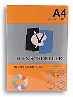 ALEX SCHOELLER ALX-45371 RENKLİ FOTOKOPİ KAĞIDI A4 80gr 371 FOSFORLU TURUNCU 100LÜ (455.71) - ALEX