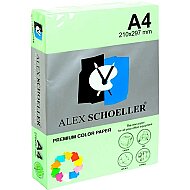 ALEX SCHOELLER ALX-45130 RENKLİ FOTOKOPİ KAĞIDI A4 80gr 530 FISTIK YEŞİLİ 100LÜ (456.30) - ALEX