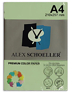 ALEX SCHOELLER ALX-45130 RENKLİ FOTOKOPİ KAĞIDI A4 80gr 530 FISTIK YEŞİLİ 100LÜ (456.30) - ALEX