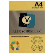 Alex Schoeller Alx-45160 Renkli Fotokopi Kağıdı A4 80gr 560 Sarı 100lü (456.60) - ALEX
