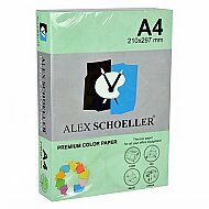 ALEX SCHOELLER ALX-45190 RENKLİ FOTOKOPİ KAĞIDI A4 80gr 590 YEŞİL 100LÜ (456.90) - ALEX