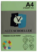 Alex Schoeller Alx-45190 Renkli Fotokopi Kağıdı A4 80gr 590 Yeşil 100lü (456.90) - ALEX