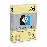 ALEX SCHOELLER ALX-45210 RENKLİ FOTOKOPİ KAĞIDI A4 80gr 610 LİMON SARISI 100LÜ (457.10) - ALEX