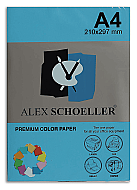 ALEX SCHOELLER ALX-45220 RENKLİ FOTOKOPİ KAĞIDI A4 80gr 620 KOYU MAVİ 100LÜ (457.20) - ALEX