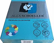 ALEX SCHOELLER ALX-45220 RENKLİ FOTOKOPİ KAĞIDI A4 80gr 620 KOYU MAVİ 100LÜ (457.20) - ALEX