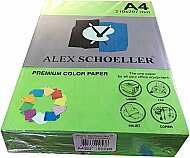 ALEX SCHOELLER ALX-45230 RENKLİ FOTOKOPİ KAĞIDI A4 80gr 630 KOYU YEŞİL 100LÜ (457.30) - ALEX