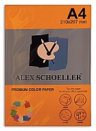 ALEX SCHOELLER ALX-45240 RENKLİ FOTOKOPİ KAĞIDI A4 80gr 640 TURUNCU 100LÜ (457.40) - ALEX