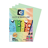 ALEX SCHOELLER ALX-530 RENKLİ FOTOKOPİ KAĞIDI A4 80gr AÇIK YEŞİL 500LÜ (451.30) - ALEX