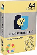 ALEX SCHOELLER ALX-610 RENKLİ FOTOKOPİ KAĞIDI A4 80gr KOYU SARI 500LÜ (452.10) - ALEX