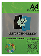 ALEX SCHOELLER ALX-590 RENKLİ FOTOKOPİ KAĞIDI A4 80gr KOYU YEŞİL 500LÜ (451.90) - ALEX