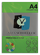 ALEX SCHOELLER ALX-630 RENKLİ FOTOKOPİ KAĞIDI A4 80gr KOYU YEŞİL 500LÜ (452.30) - ALEX