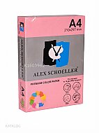 ALEX SCHOELLER ALX-570 RENKLİ FOTOKOPİ KAĞIDI A4 80gr PEMBE 500LÜ (451.70) - ALEX