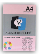 Alex Renkli Fotokopi Kağıdı A4 80Gr Pembe 500Lü (Alx-570) - ALEX
