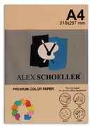 Alex Schoeller Alx-550 Renkli Fotokopi Kağıdı A4 80gr Somon 500lü (451.50) - ALEX