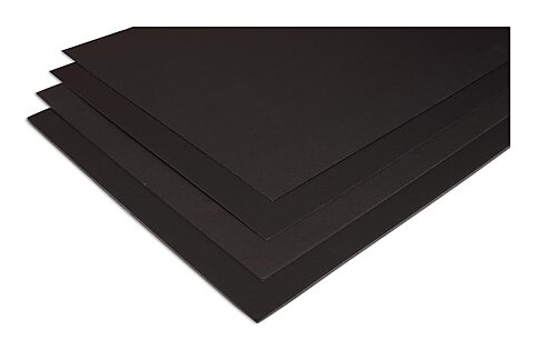 ALEX SCHOELLER ALX-0290 MAKET KARTONU 2mm 50x70 SİYAH (050.59) - 1