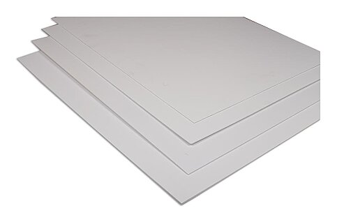 ALEX SCHOELLER ALX-3349 KÖPÜKLÜ MAKET KARTONU 1mm 50x70 BEYAZ (050.01) - 1