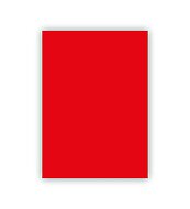 ALEX SCHOELLER ALX-0461 FON KARTONU 50x70 FOSFORLU KIRMIZI 160gr (011.61) - ALEX
