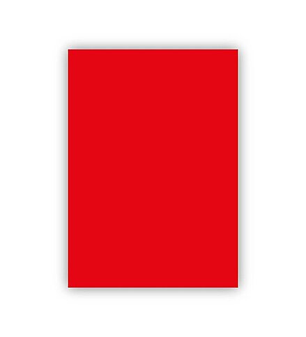 ALEX SCHOELLER ALX-0461 FON KARTONU 50x70 FOSFORLU KIRMIZI 160gr (011.61) - 1