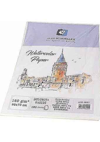 ALEX SCHOELLER ALX-0221 SULU BOYA KAĞIDI 50x70 160gr (160.50) - 1