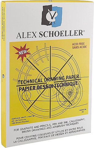 ALEX SCHOELLER ALX-2276 TEKNİK RESİM KAĞIDI A3 200gr (200.03) - 1