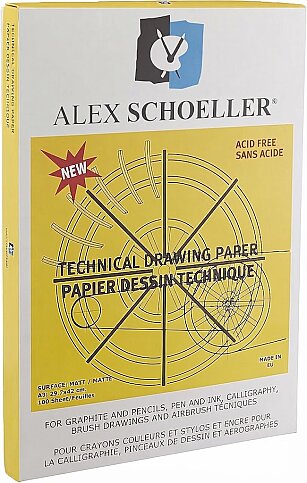 ALEX SCHOELLER ALX-2276 TEKNİK RESİM KAĞIDI A3 200gr (200.03) - 1