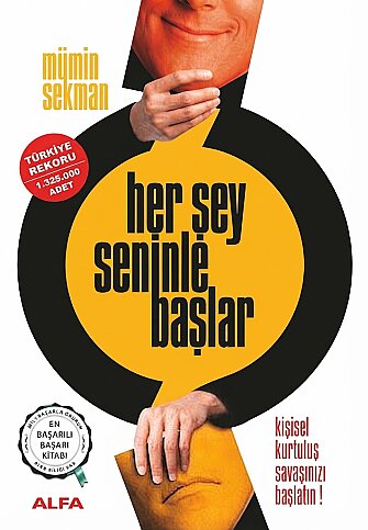 ALFA YAYINLARI HERŞEY SENİNLE BAŞLAR-MÜMİN SEKMAN - 1