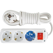 Almera 9230205 3Lü Anahtarlı Topraklı Priz 5M (162780) - ALMERA