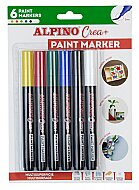 ALPİNO AR-0250 CREA PAİNT MARKÖR 6 RENK - 1
