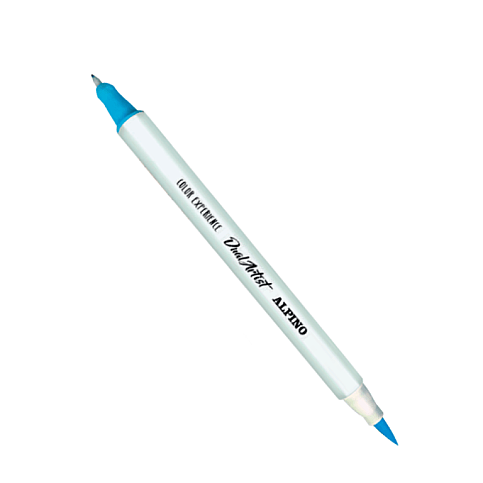 ALPİNO AR-800186 ÇİFT UÇLU KEÇELİ KALEM 12 RENK - 2