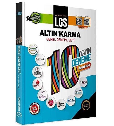 ALTIN KARMA YAYINLARI LGS GENEL DENEME SETİ 10 DENEME - 1