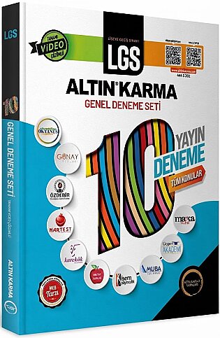 ALTIN KARMA YAYINLARI LGS GENEL DENEME SETİ 10 DENEME - 1