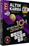 ALTIN KARMA YAYINLARI TYT DENEME SETİ 10 YAYIN - ALTIN KARMA YAYINLARI