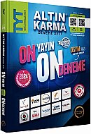 ALTIN KARMA YAYINLARI TYT DENEME SETİ 10+1 YAYIN - ALTIN KARMA YAYINLARI