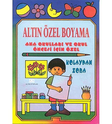 ALTIN KİTAPLAR KOLAYDAN ZORA ÖZEL 1 BOYAMA KİTABI - 1