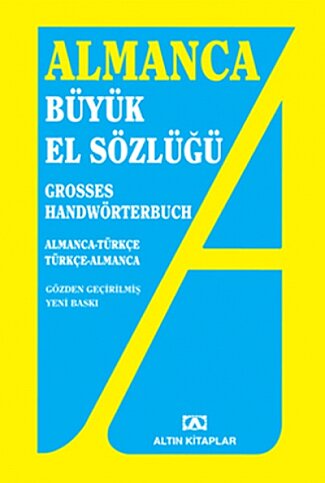 ALTIN KİTAPLAR ALMANCA-TÜRKÇE SÖZLÜK BÜYÜK BOY - 1