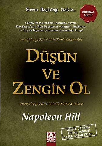 ALTIN KİTAPLAR DÜŞÜN VE ZENGİN OL-NAPOLEON HİLL - 1