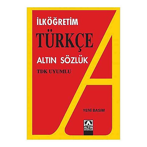 ALTIN KİTAPLAR İLKÖGRETİM TÜRKÇE SÖZLÜK - 1