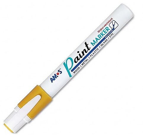 AMOS PM12D-GD PAİNT MARKÖR ALTIN - 1